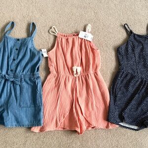 Girls Bundle of Rompers ( Size 10/12) NEW